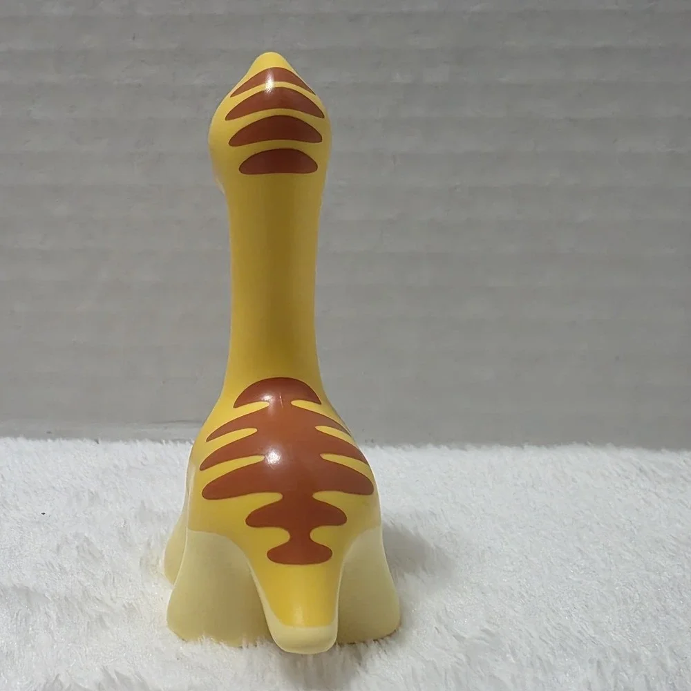 1x Lego Duplo‎ Animal Dino Baby Diplodocus Light Yellow Pattern Striped
